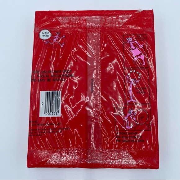 Vintage 1978 Hallmark Ambassador Pink Panther Valentines Card Pack of 24 - Picture 6 of 9